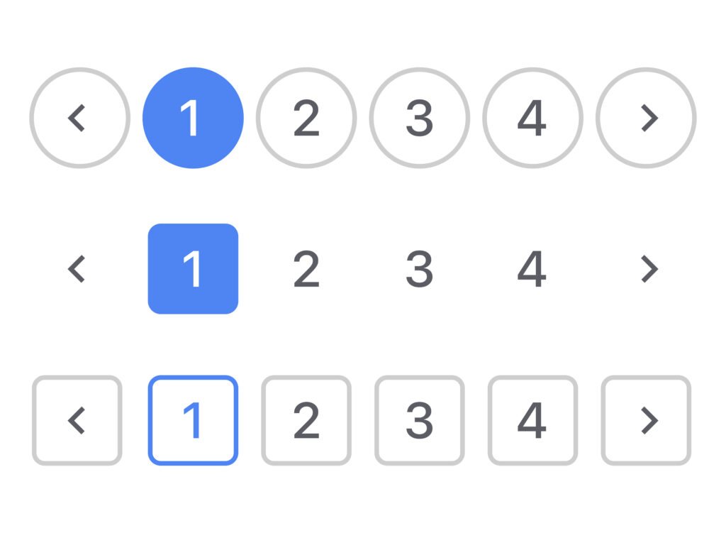 implementation of pagination